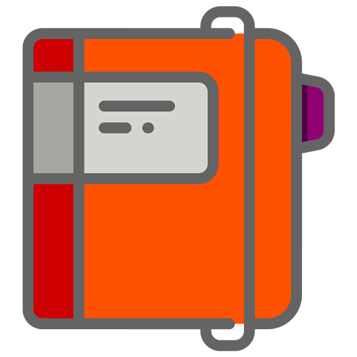 Diary with Voice Input & PIN Icon